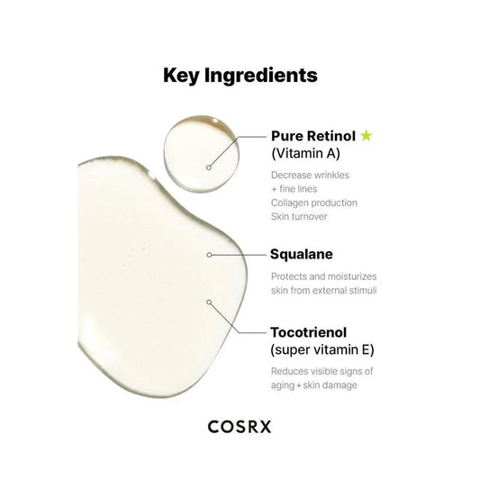 COSRX The Retinol 0.5 Oil - 20ml
