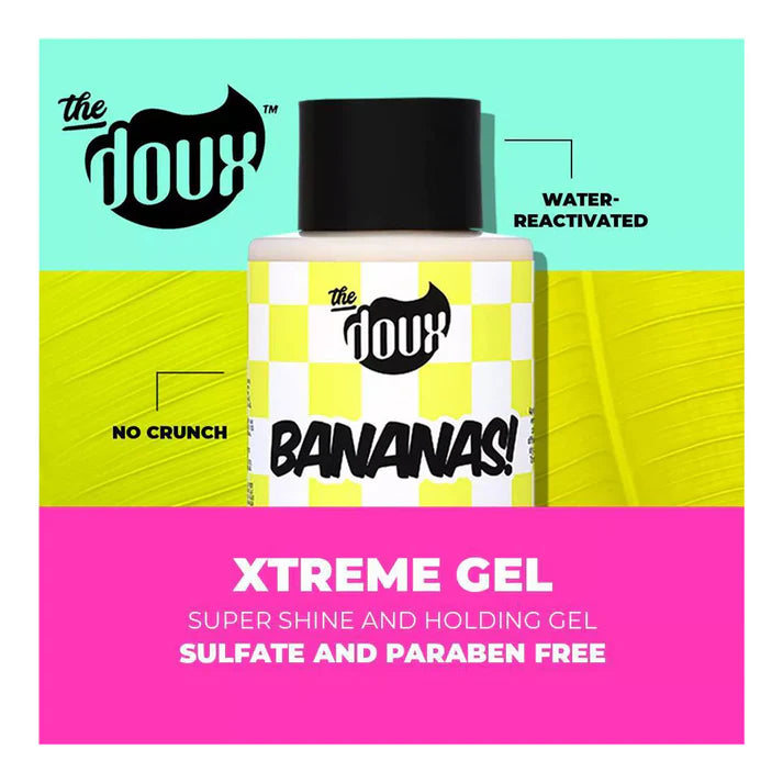 THE DOUX Bananas Xtreme Hold Hair Gel - 354g / 12oz