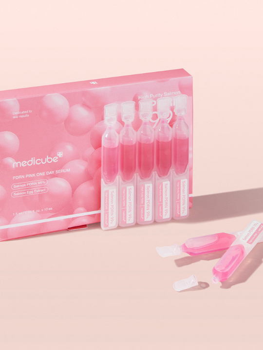medicube PDRN Pink One Day Serum Set 1.5mlx10