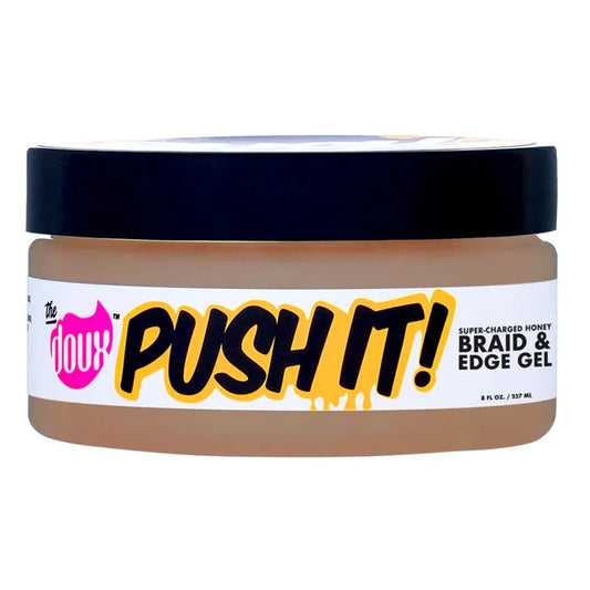 THE DOUX Push It! Honey Braid & Edge Gel - 237ml / 8oz