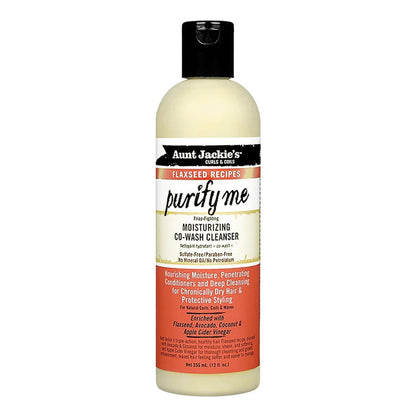Aunt Jackie's Flaxseed Purify Me Co-Wash Cleanser - 355ml /  12oz
