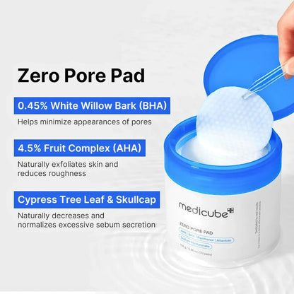 Medicube Zero Pore Pads 2.0 - 70 Pcs