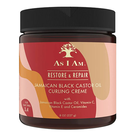 AS I AM Jamaican Black Castor Oil Curling Creme 237g / 8oz