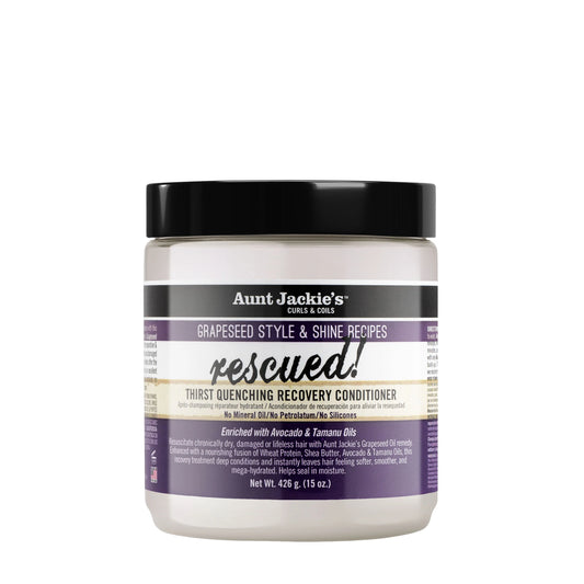Aunt Jackie's Grapeseed Rescued Thirst Quenching Recovery Conditioner - 426g / 15oz