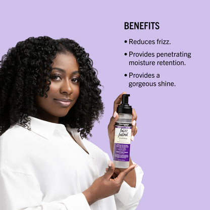 Aunt Jackie's Grapeseed Frizz Patrol Anti-Poof Setting Mousse - 244ml / 8.25oz