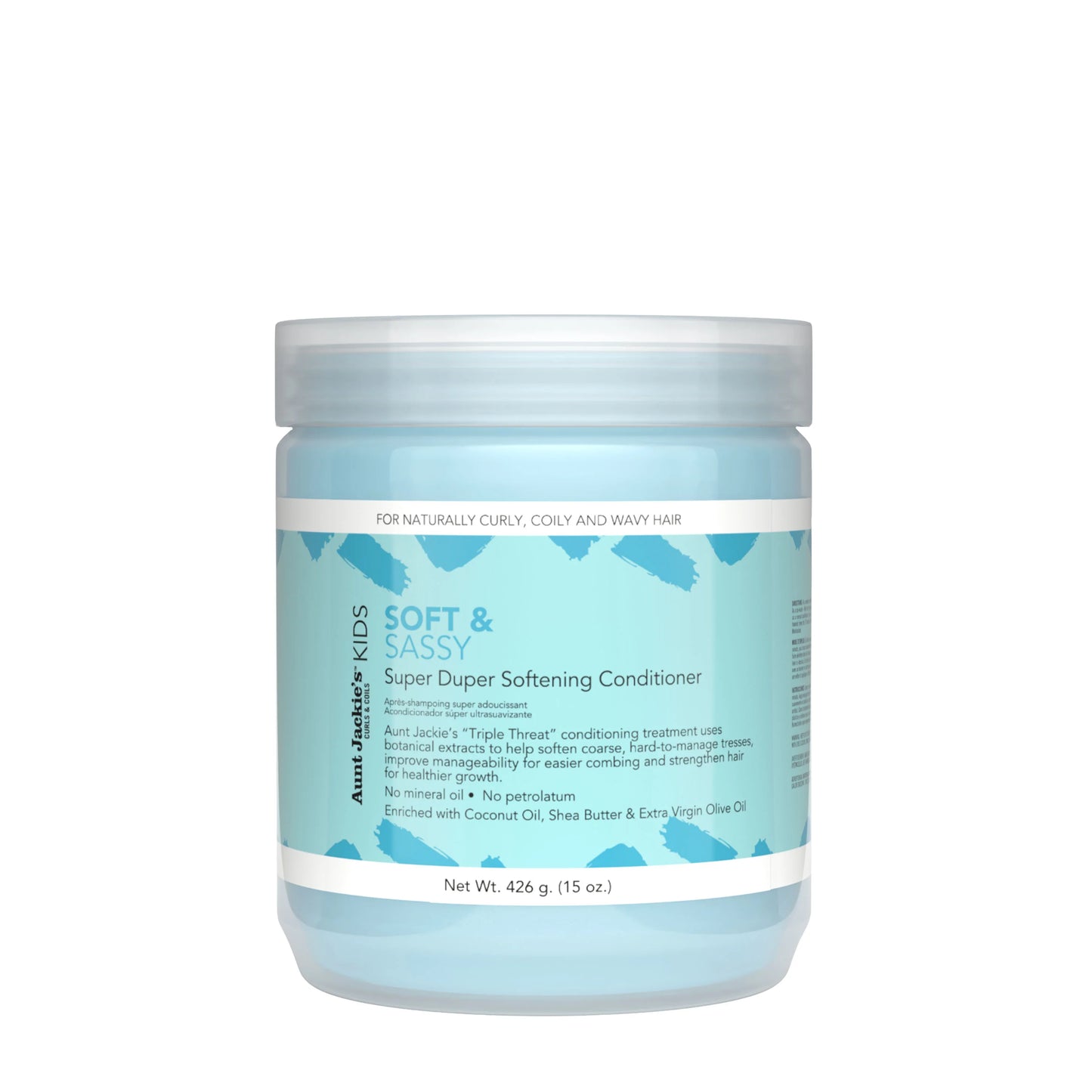 Aunt Jackie's Kids Soft & Sassy Super Duper Softening Conditioner - 426g / 15oz
