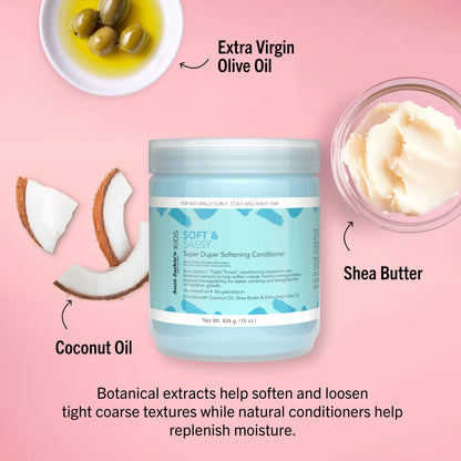 Aunt Jackie's Kids Soft & Sassy Super Duper Softening Conditioner - 426g / 15oz