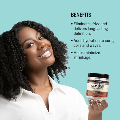 Aunt Jackie's Curl Boss Coconut Curling Gelee - 424g / 15oz