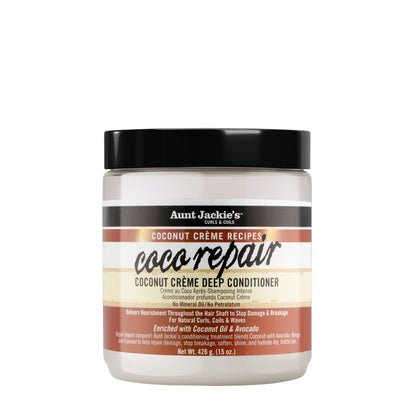 Aunt Jackie's Coco Repair Coconut Cream Deep Conditioner - 426g / 15oz
