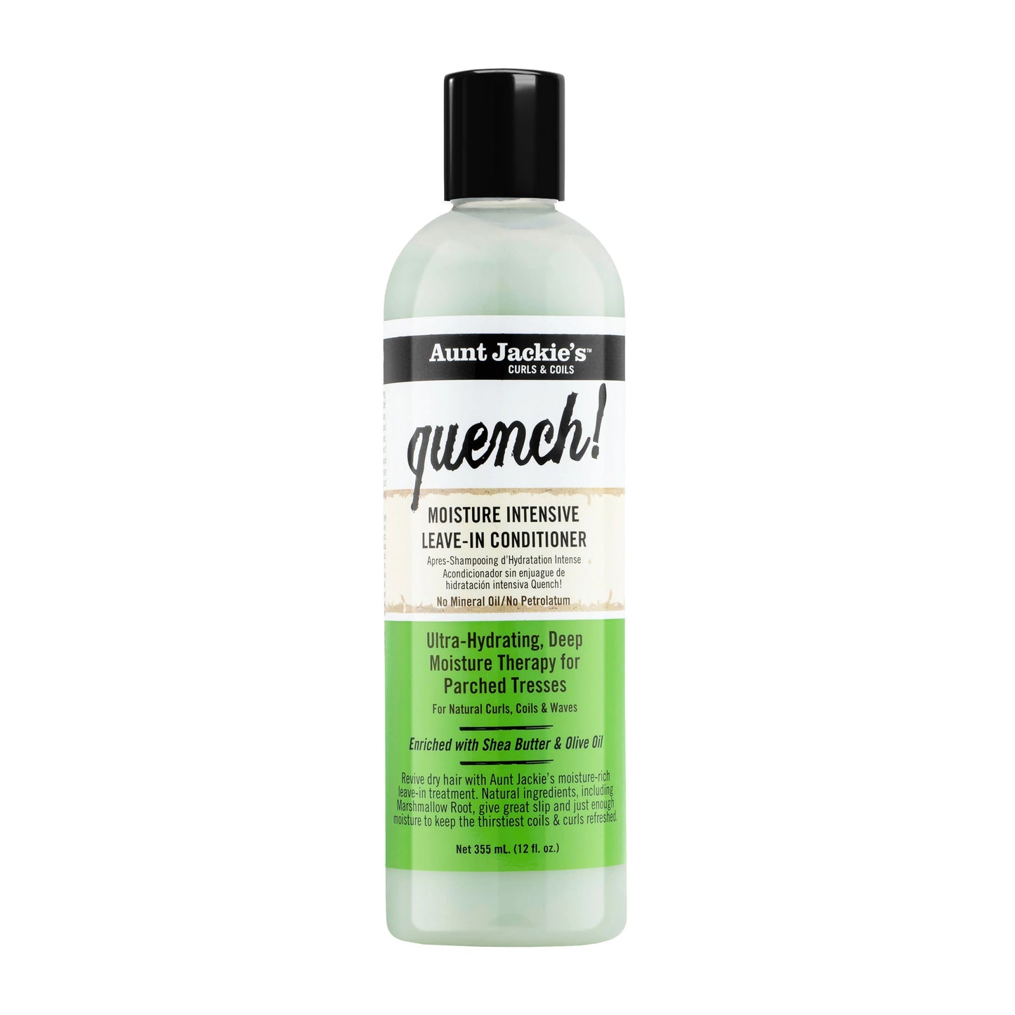 Aunt Jackie's Quench! Moisture Intensive Leave-In Conditioner - 335ml / 12oz