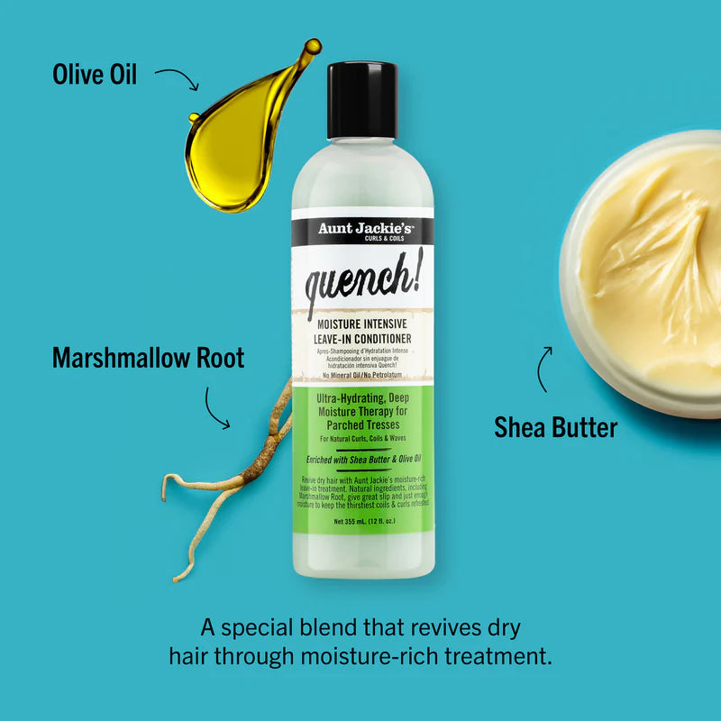Aunt Jackie's Quench! Moisture Intensive Leave-In Conditioner - 335ml / 12oz