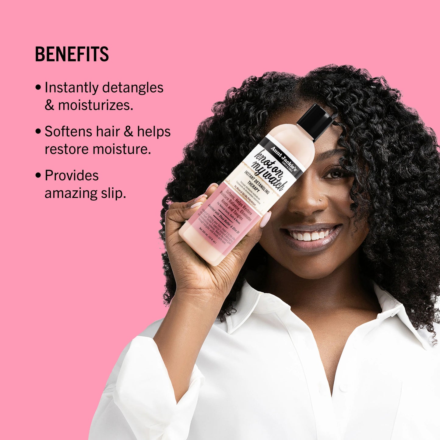 Aunt Jackie's Knot On My Watch Instant Detangling Therapy - 355ml / 12oz