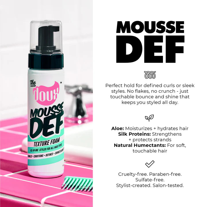 THE DOUX Mousse Def Texture Foam - 7oz
