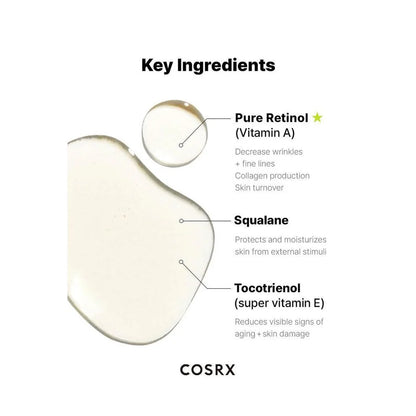 COSRX The Retinol 0.5 Oil - 20ml