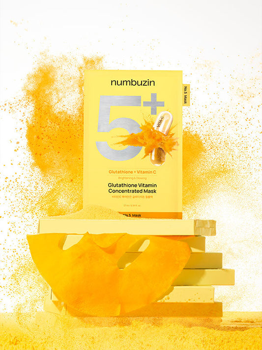 numbuzin No.5+ Glutathione Vitamin Concentrated Mask 27ml