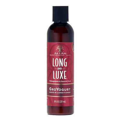 AS I AM Long and Luxe GroYogurt Leave-In Conditioner - 237ml / 8oz