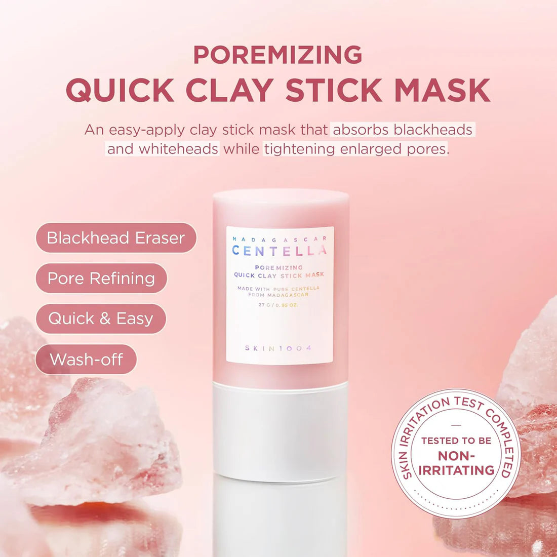 SKIN1004 Madagascar Centella Poremizing Quick Clay Stick Mask - 27g