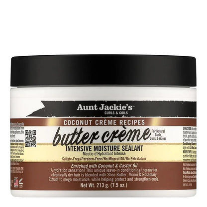 Aunt Jackie's Butter Cream Coconut Intensive Moisture Sealant - 213g / 7.5oz