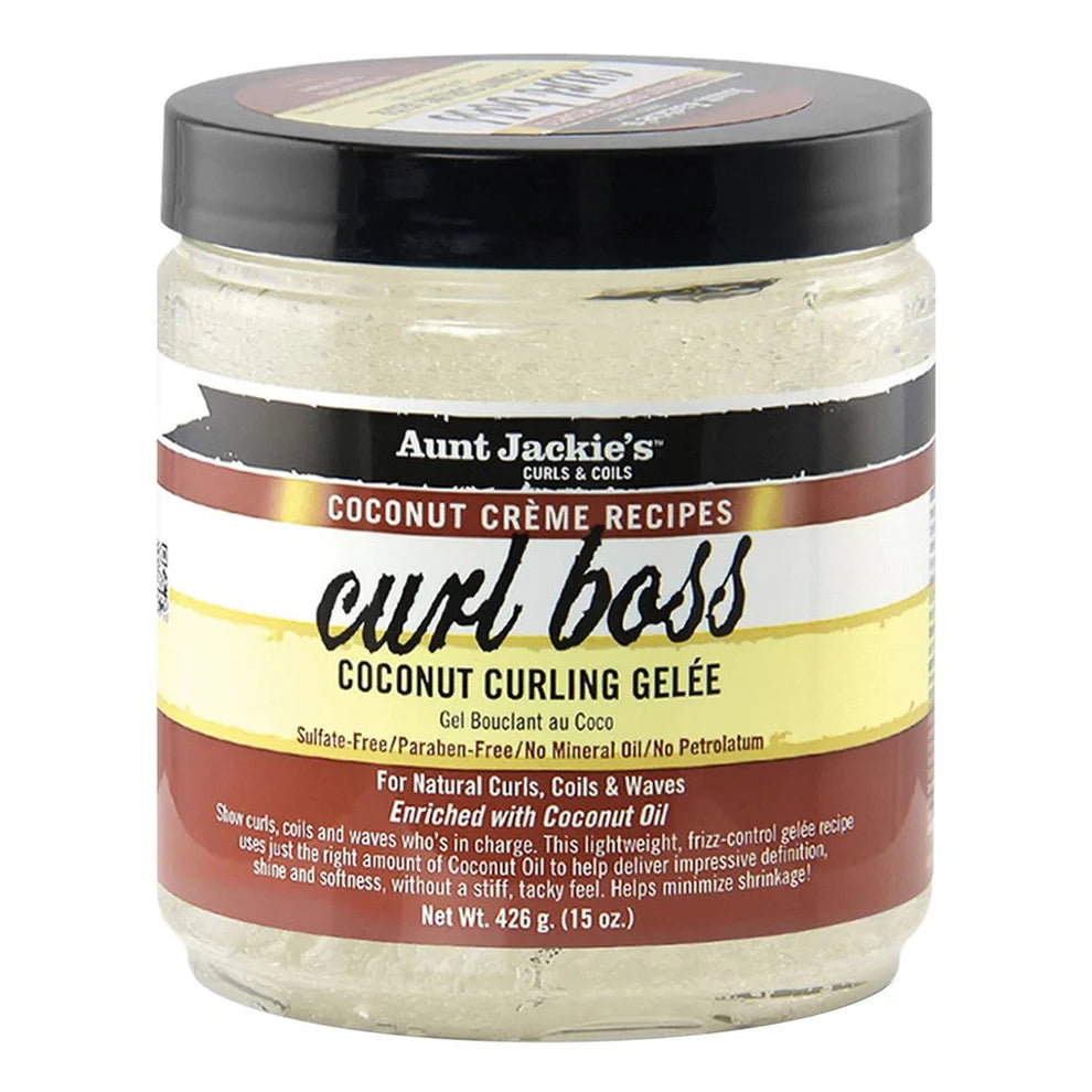 Aunt Jackie's Curl Boss Coconut Curling Gelee - 424g / 15oz
