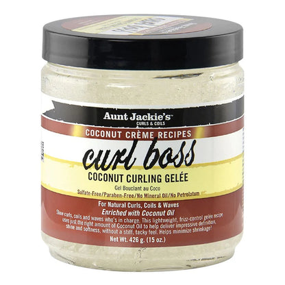 Aunt Jackie's Curl Boss Coconut Curling Gelee - 424g / 15oz