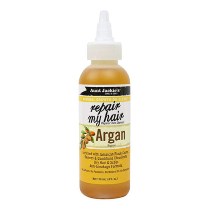 Aunt Jackie's Repair My Hair Argan Growth Oil - 118ml / 4oz