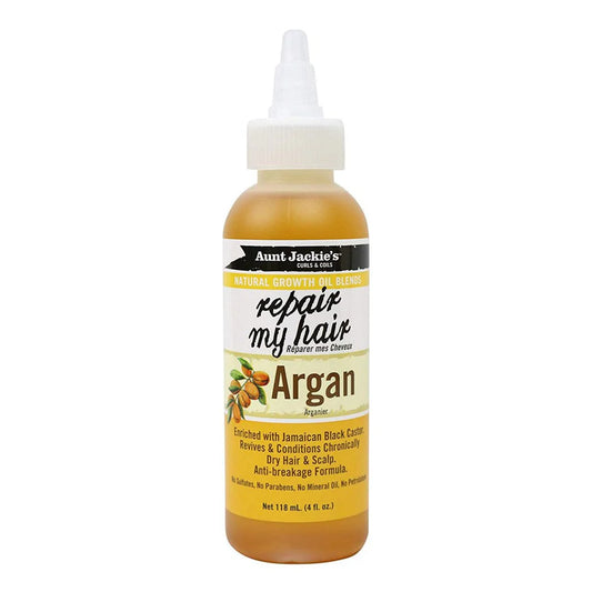 Aunt Jackie's Repair My Hair Argan Growth Oil - 118ml / 4oz