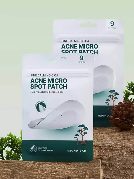 Round Lab Pine Calming Cica Micro Spot Patch 9pcs