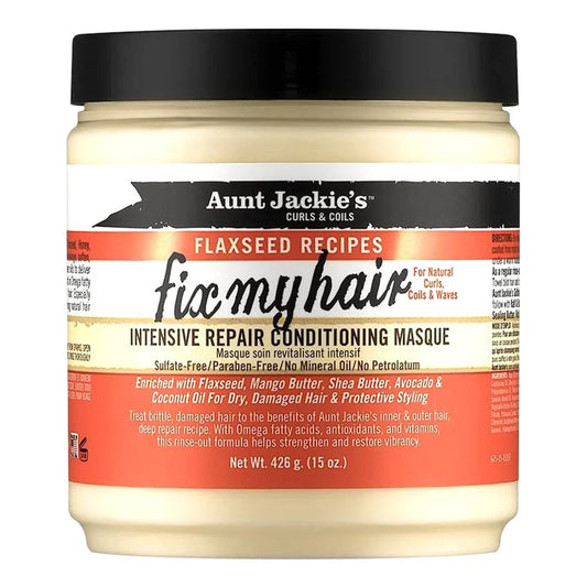 Aunt Jackie's Flaxseed Fix My Hair Repair Masque - 426g / 15oz