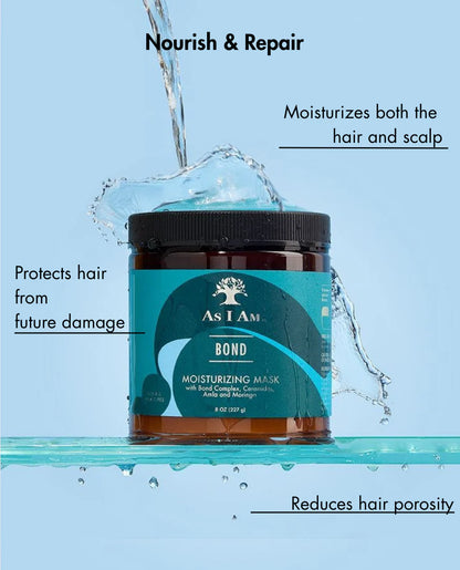 AS I AM Bond Moisturizing Mask - 237g / 8oz