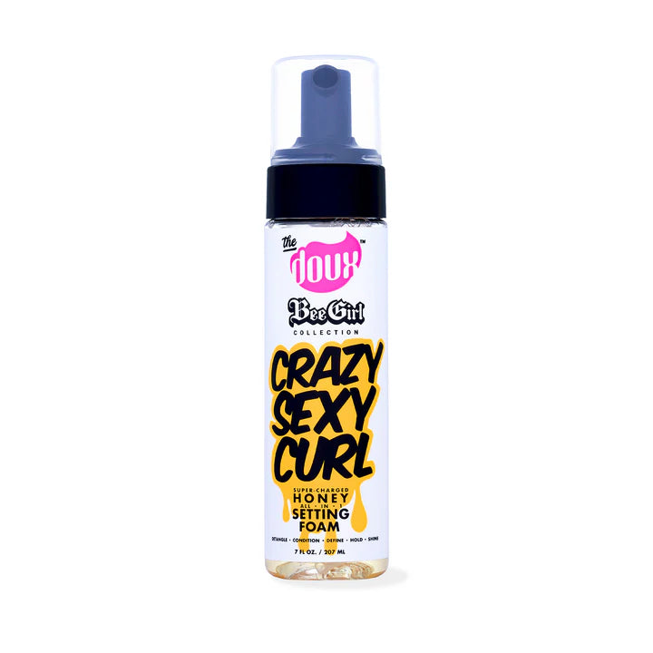 THE DOUX Bee Girl Crazy Sexy Curl Setting Foam - 7oz