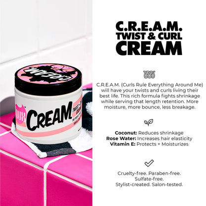 THE DOUX C.R.E.A.M Twist & Curl Cream - 454 g / 16oz