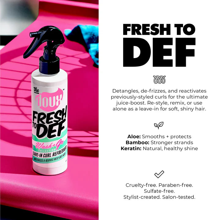 THE DOUX Fresh To Def Leave-In Curl Refresher - 8oz