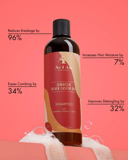AS I AM Jamaican Black Castor Oil Shampoo - 355ml / 12oz