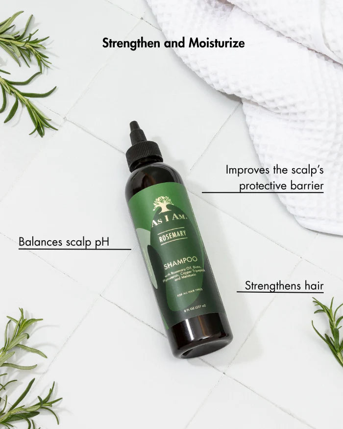 AS I AM Rosemary Shampoo - 237ml / 8oz