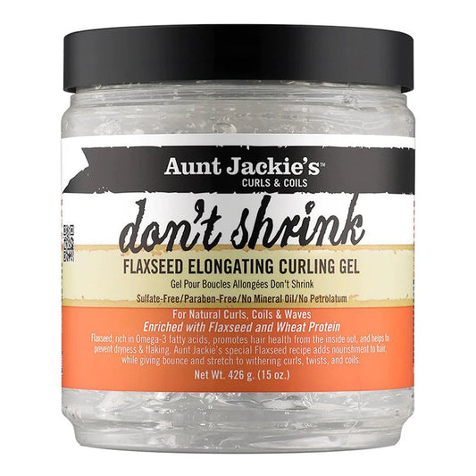 Aunt Jackie's Don't Shrink Flaxseed Elongating Curl Gel