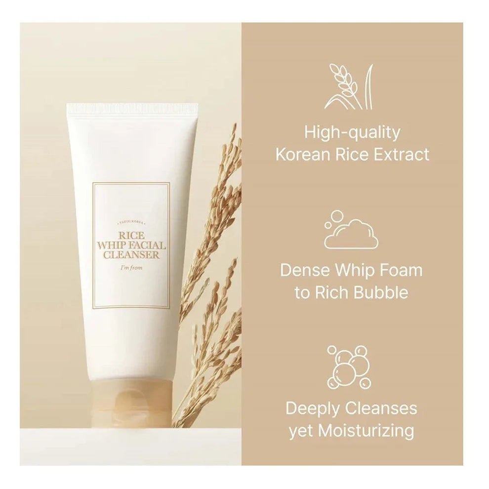 I'M FROM Rice Whip Facial Cleanser - 150ml