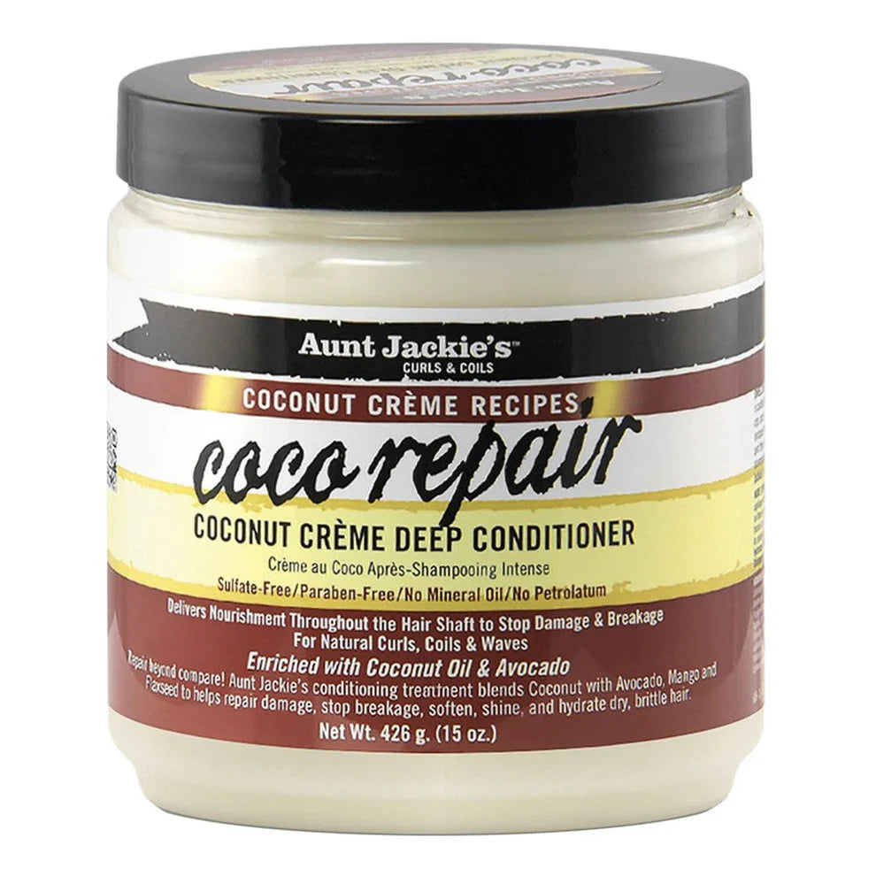 Aunt Jackie's Coco Repair Coconut Cream Deep Conditioner - 426g / 15oz