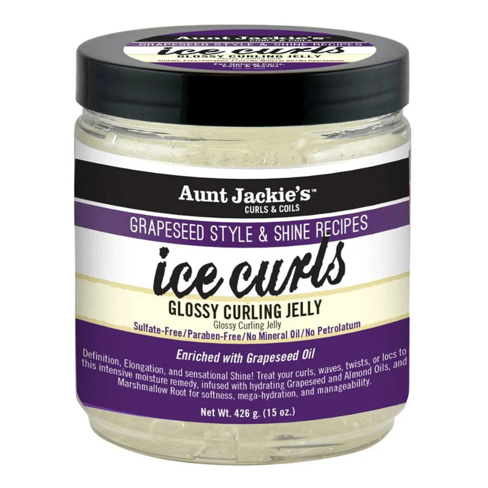 Aunt Jackie's Grapeseed Ice Curls Glossy Curling Jelly - 426g / 15oz