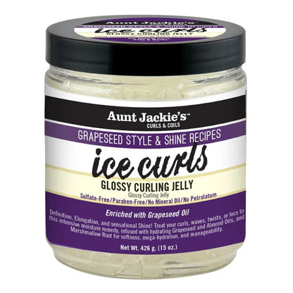 Aunt Jackie's Grapeseed Ice Curls Glossy Curling Jelly - 426g / 15oz