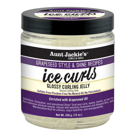 Aunt Jackie's Grapeseed Ice Curls Glossy Curling Jelly - 426g / 15oz