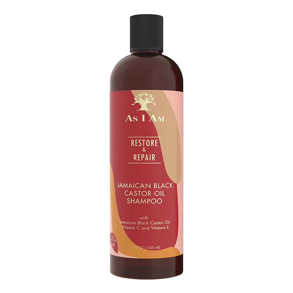 AS I AM Jamaican Black Castor Oil Shampoo - 355ml / 12oz
