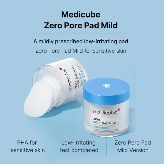 Medicube Zero Pore Mild Pad - 70 Pcs