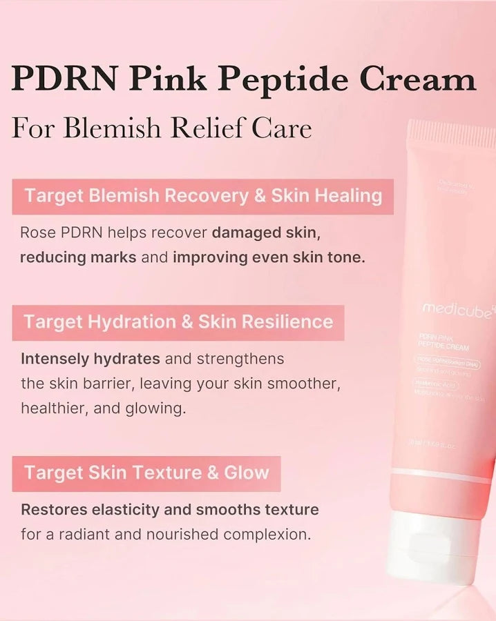 Medicube PDRN Pink Hyaluronic Moisturizing Cream - 50ml